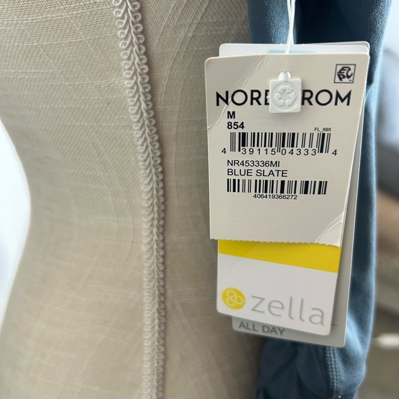 Zella Blue Slate Sleeveless Jumpsuit - Picture 8 of 8